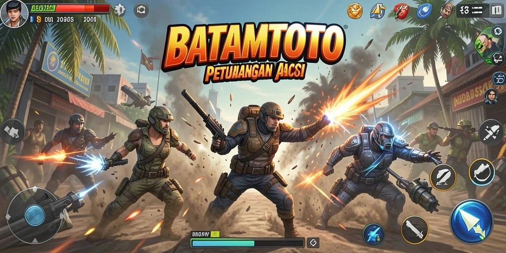 Tampilan menegangkan dari gameplay BATAMTOTO yang penuh aksi.