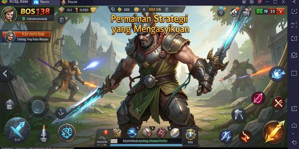 Tangkapan layar dari gameplay BOS138 yang penuh aksi dan strategi.