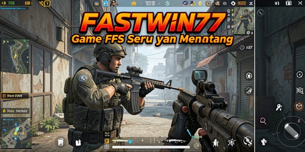 Tampilan gameplay mendebarkan di FASTWIN77 dengan aksi tembak-menembak yang intens.