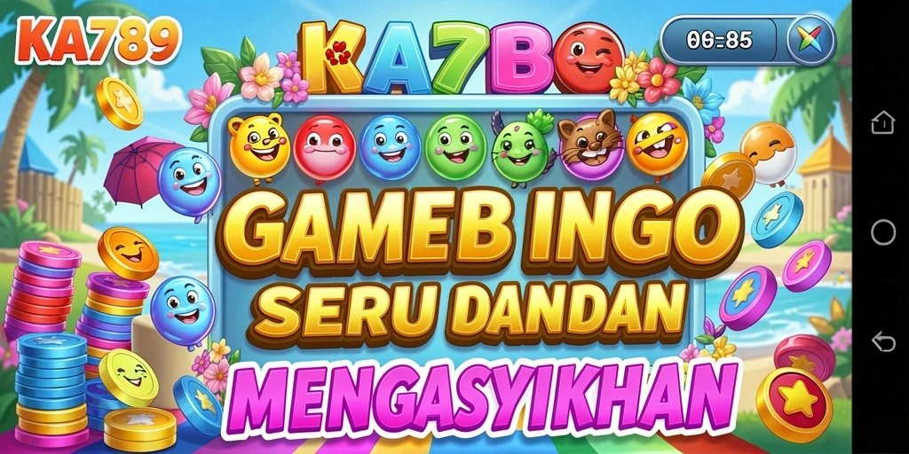 Tampilan fitur gameplay Bingo yang menarik dan interaktif.