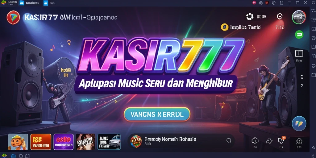 Gameplay KASIR777 yang menarik dengan interaksi musik yang seru.