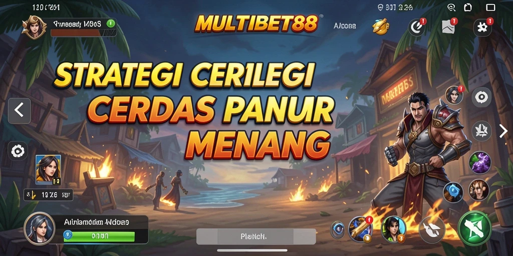 Tampilan utama gameplay MULTIBET88 yang menampilkan strategi yang mendebarkan.