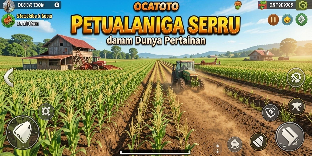 Tangkap momen seru di OCATOTO saat bertani.