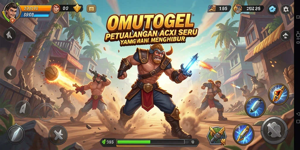 Tampilan seru dari gameplay <strong>OMUTOGEL</strong> dengan aksi mendebarkan.