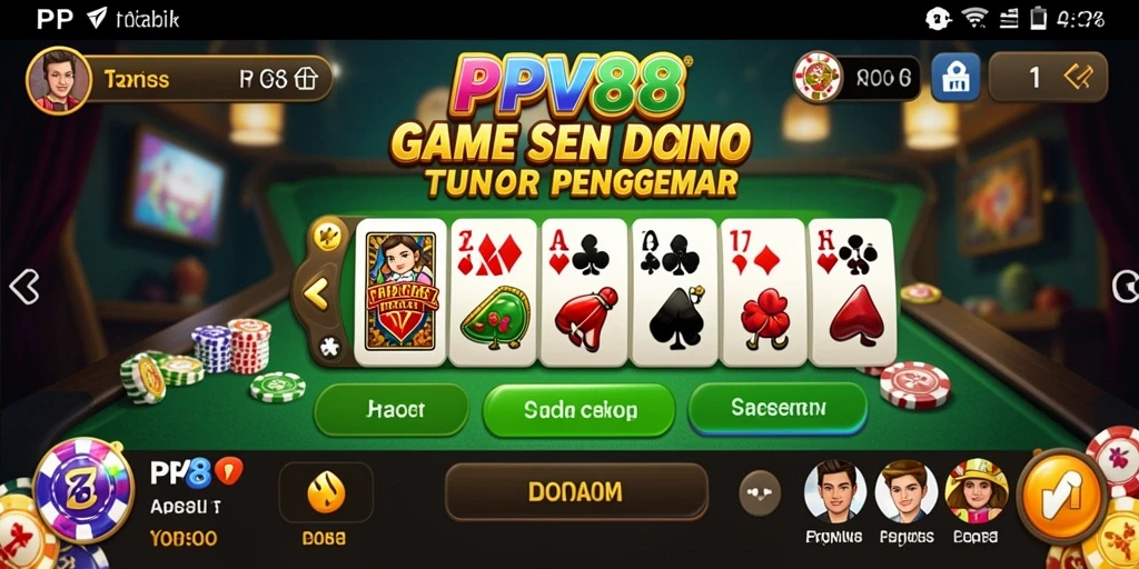 Tampilan gameplay seru dan menarik di PPV88.