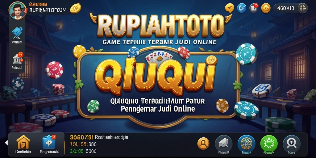 Tangkapan layar gameplay QiuQiu yang menarik di RUPIAHTOTO.