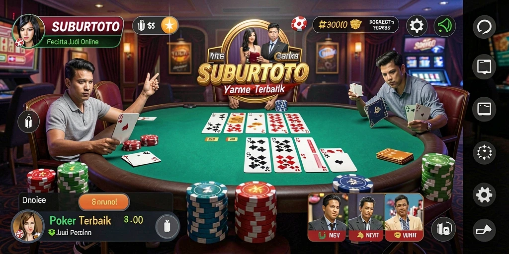 Tampilan gameplay SUBURTOTO yang kompetitif dan mengasyikkan.