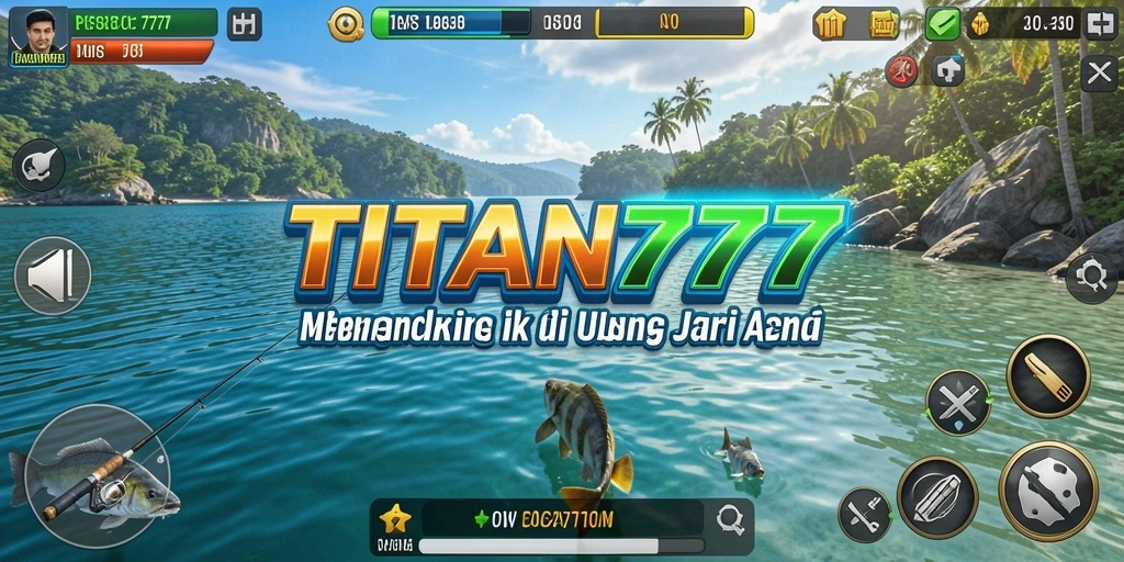 Tangkapan ikan yang mengesankan dalam gameplay TITAN777.