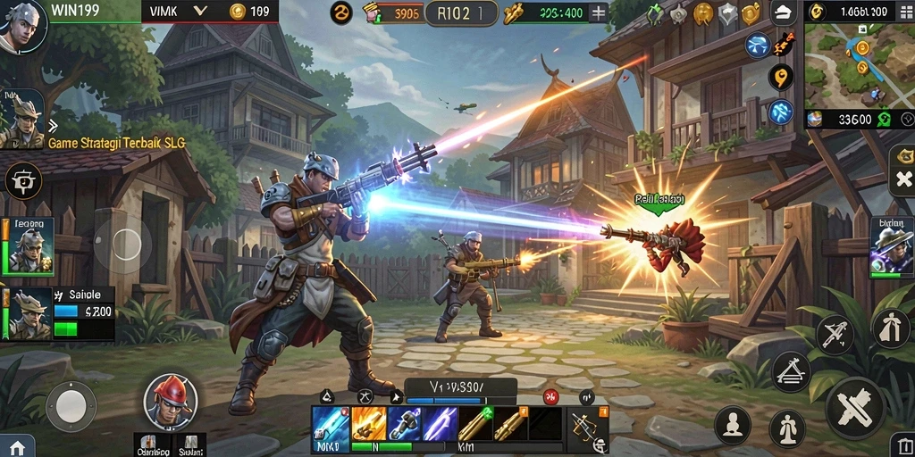 Tampilan gameplay WIN199 dengan aksi SLG yang menarik.